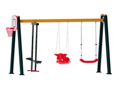 Metal Kaydırak ve Salıncak Setleri